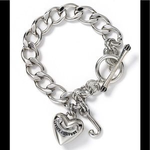 🆕 JUICY COUTURE Heart & J Bracelet 7.5in